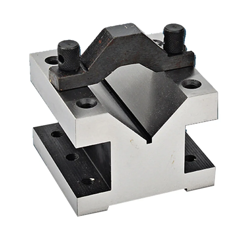 

V-shaped Block 2xCentral Parallel and Square V Block with Precision Matching and 90° Precision Ideal for Inspection