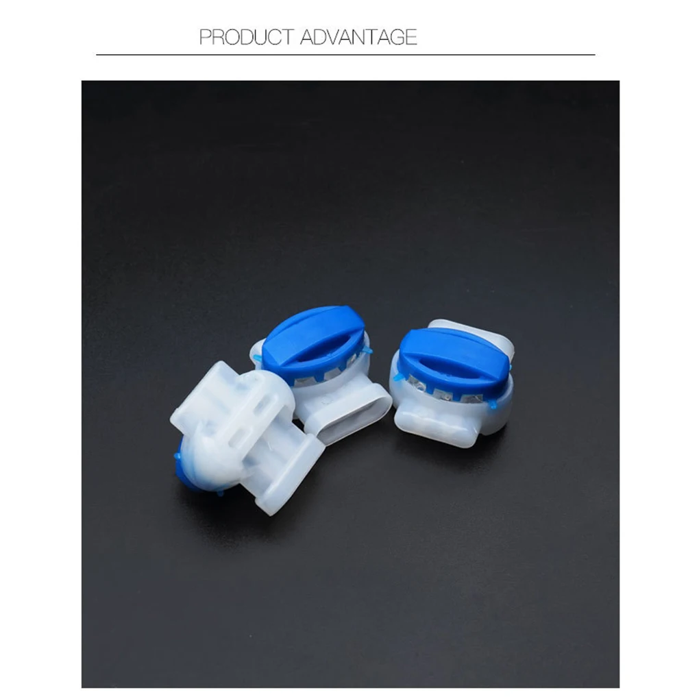 20 Pieces Robotic Lawn Mowers Wire Connectors Moisture-proof Yard Crimp Cable Connection Terminal Spare Parts Accessory