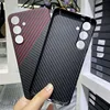 Case for Samsung Galaxy S24 S24+ Plus 600D Real Carbon Fiber Aramid Cell Mobile Phone Protective Cover Protection Shell 3
