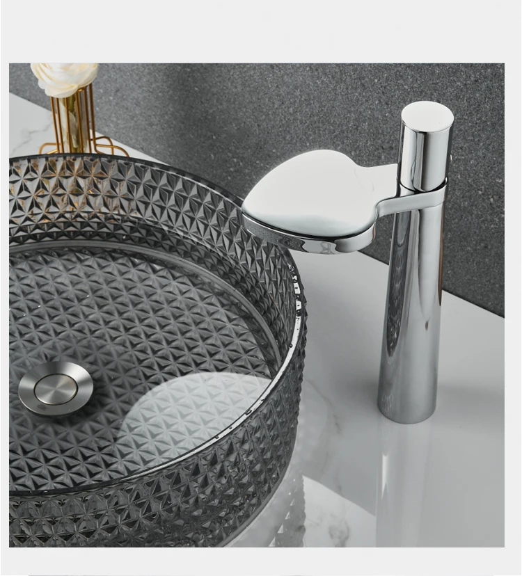 Modern Brass Faucet Basin Mixer Sink Faucet Washbasin Water Tap