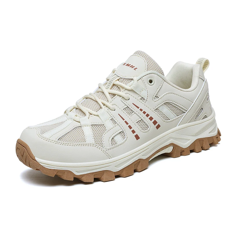 Unisex Hiking Shoes Women Outdoor Casual Shoes Breathable Mesh Men Walking Sneakers Female Trekking Footwear Fashion Climbing 6
