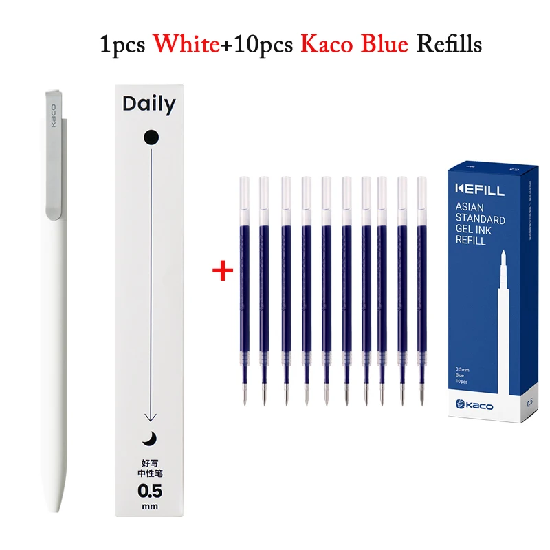 1White 10Kaco Blue