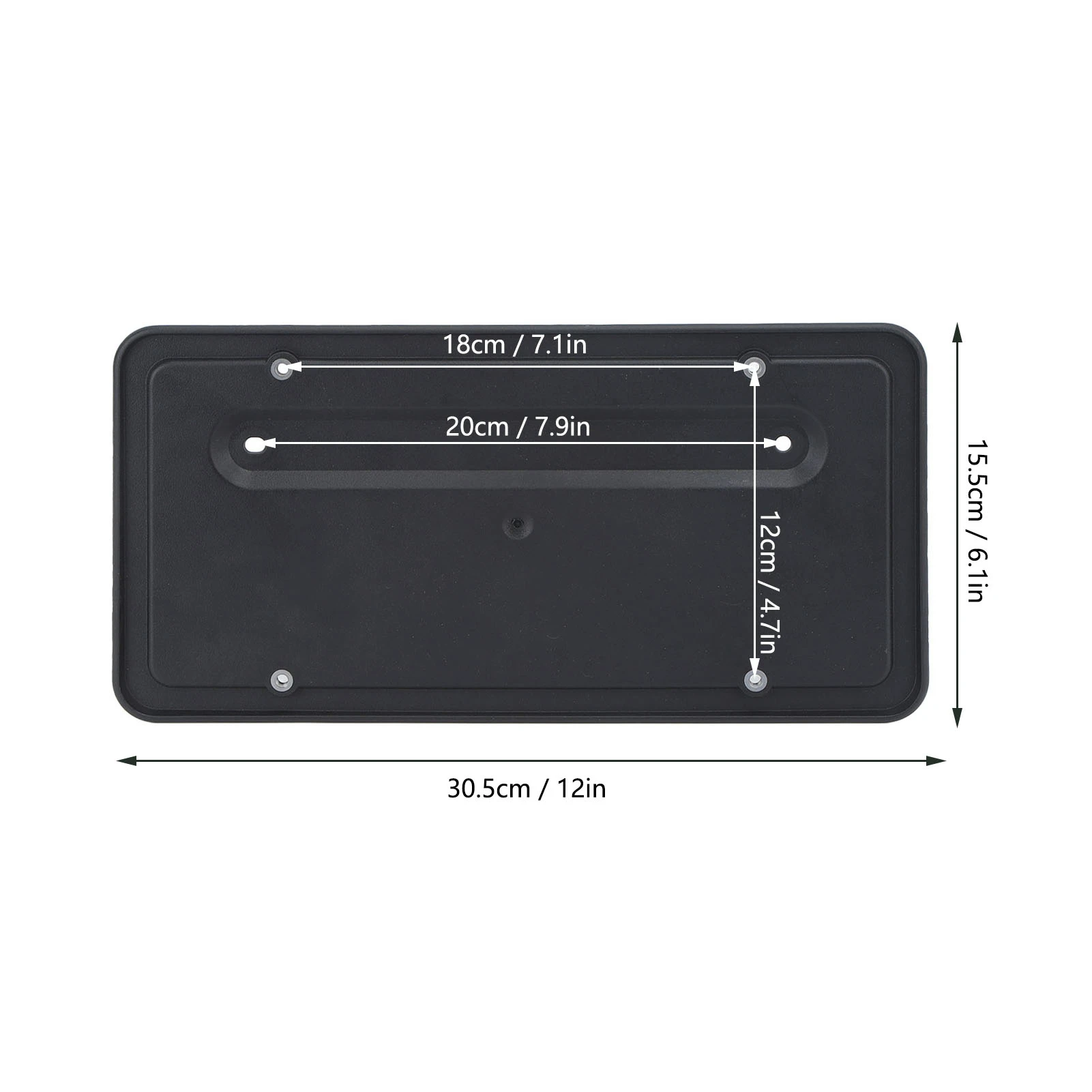 Rear License Plate 1096844 00 B 1138982 00 A License Plate Frames Replacement for Model Y to