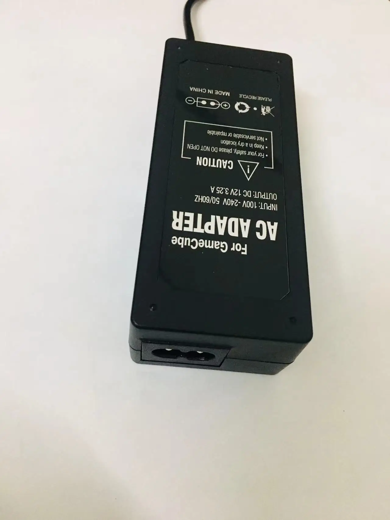 EU Plug AC Adapter Power Supply for N GC gamecube Console with Power Cable