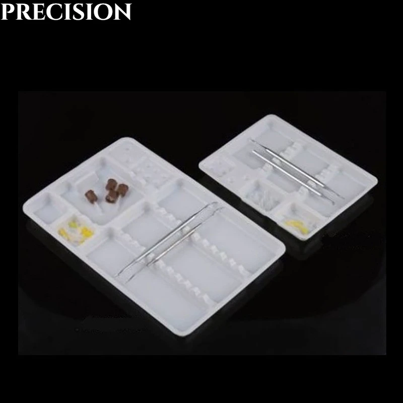 30pcs Dental Disposable Instrument Tray Plastic Surgical Instrument