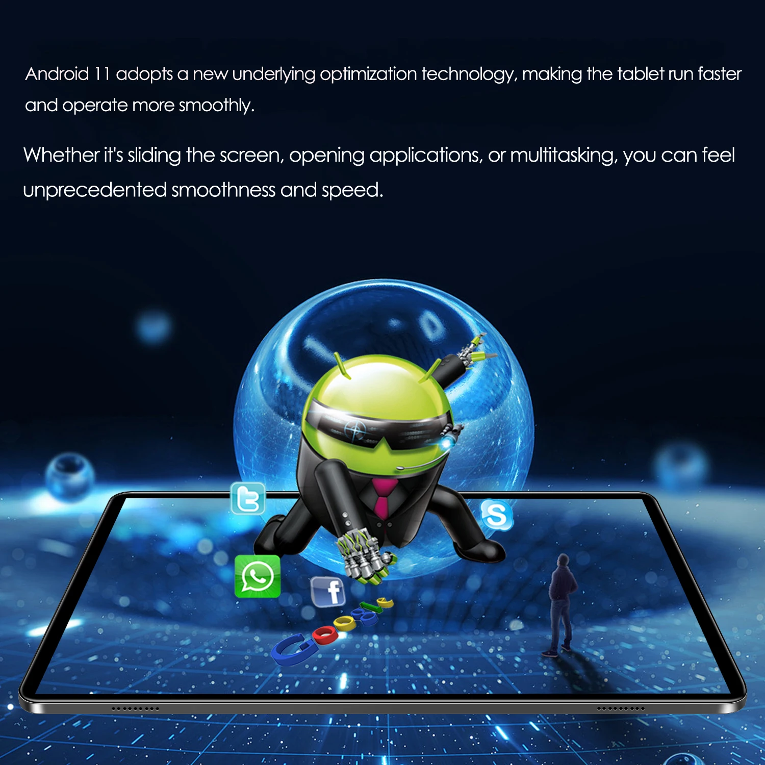 Global version The new 10.1-inch Octa core 4GB RAM 64GB ROM Google Play Dual SIM card Dual camera WifI Tablet Phone Bluetooth 6