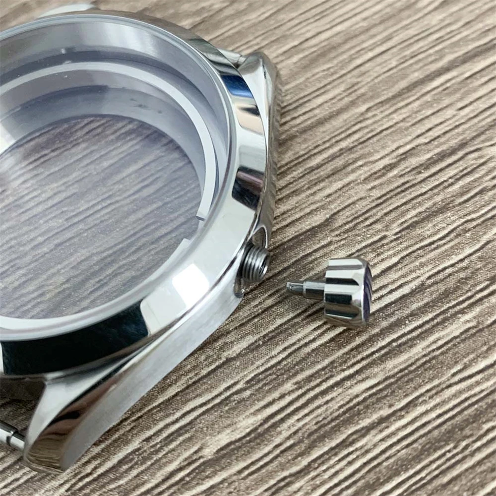 

NH35 Case 41mm 316L Stainless Steel Mineral Glass Mirror Watch Case Fits for NH34 NH35 NH36 4R 7S Movement 33.5mm Dial