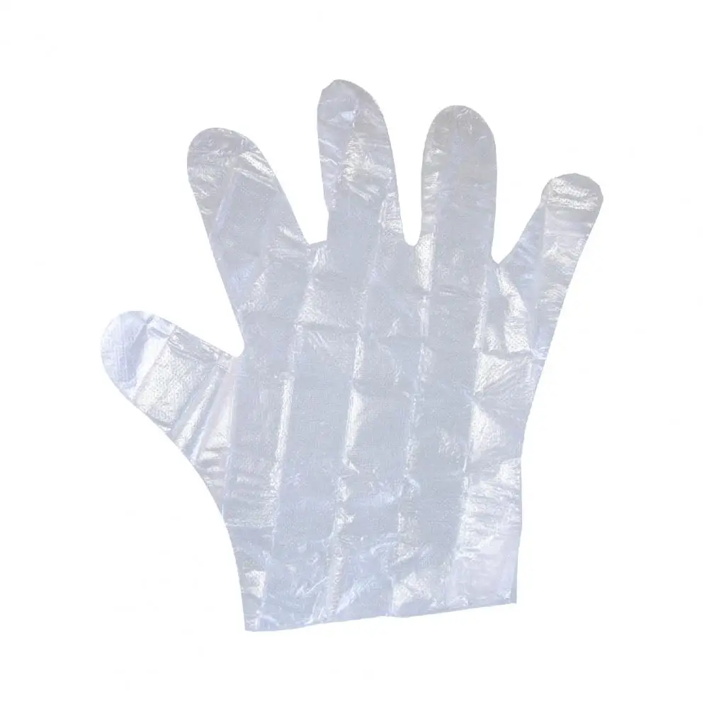 Cooking Gloves Powder-free Gloves Latex-free Disposable Plastic for Cooking Painting 200 Pcs Safe Home Work Use for Food