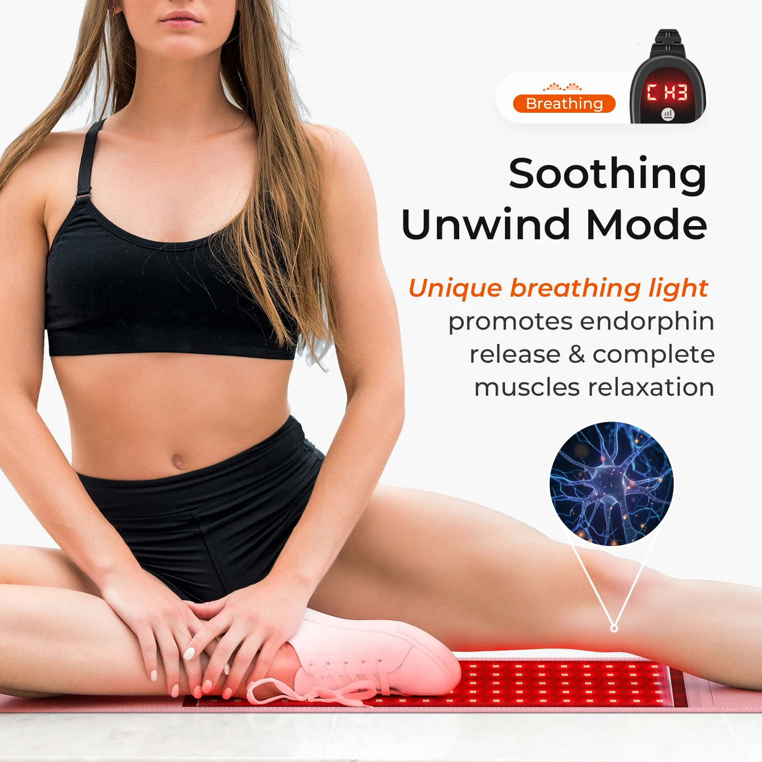 100 LED Red Light Therapy Massage Machine For Body Health Care Fat Loss Belt Infrared Lamp Back Pain Relief Waist Heating Belt light therapy belt red light therapy panel infrared therapy lamp led beauty lamp