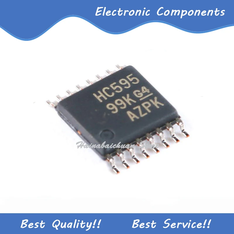 

10 Pcs/Lot SN74HC595PWR TSSOP16 New and Original In Stock