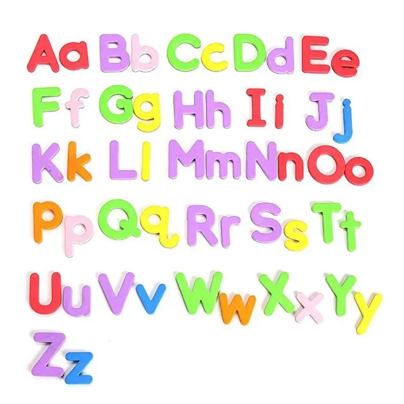 Magnetic Alphabet Letters Kids  Plastic Refrigerator Stickers - Kids  Magnetic - Aliexpress