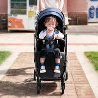 Lightweight High-view Baby Stroller Portable Foldable Travel Baby Stroller Can Sit or Lie Down Multi-function Baby Carriage