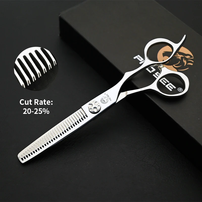 Prosee Ck-630W Forbici Professionali Da 6.0 Pollici Per Parrucchiere Forbici Per Sfoltire A Vite Con Cuscinetti In Acciaio Giapponese 440C Per Salone