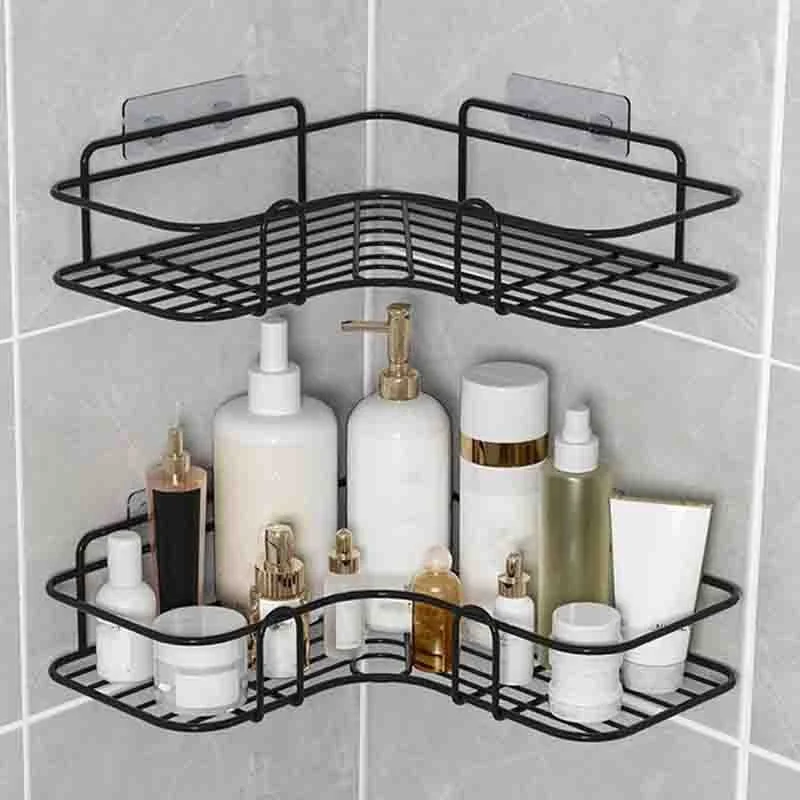 Etagère Douche,Etagere Salle de Bain Angle 2 PCS,Etagere Douche