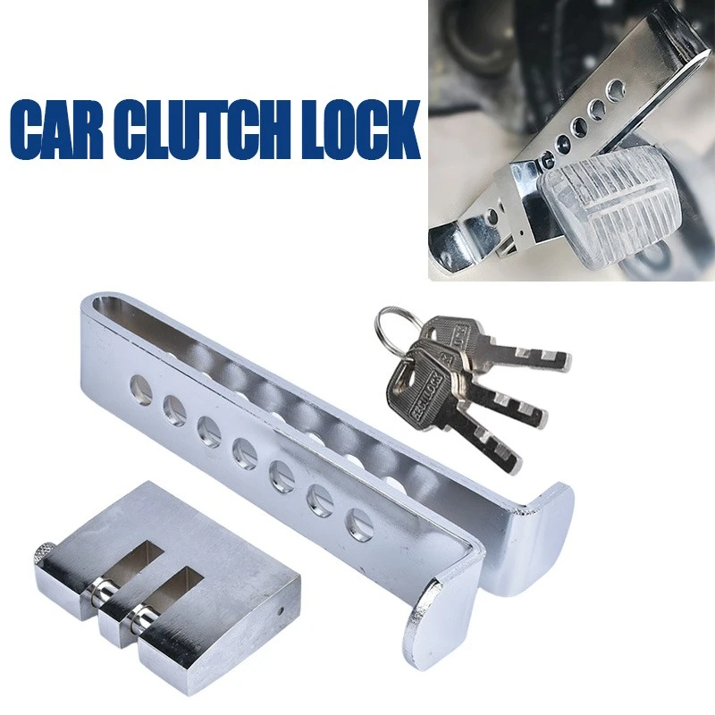 Stainless Steel Car Pedal Lock for Universal Auto Security
