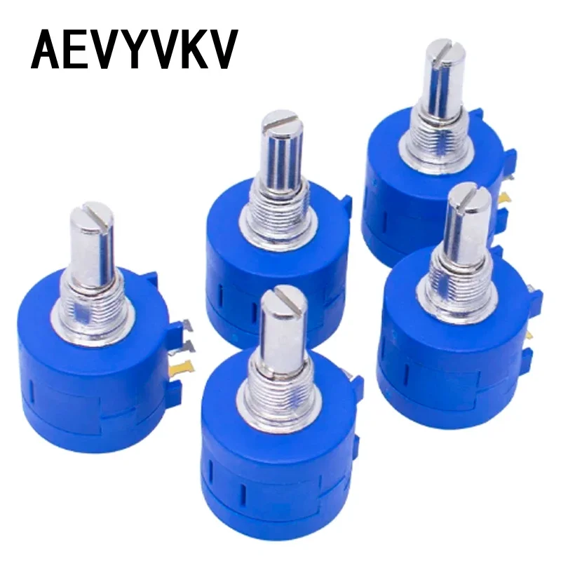3590S Multiturn Potentiometer 500 1K 2K 5K 10K 20K 50K 100K ohm Potentiometer Adjustable Resistor 3590 102 202 502 103 3590S-2 rotary potentiometer wire wound potentiometer