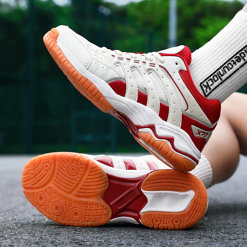 Men Professional Volleyball Shoes Couple Sport Shoes Badminton Tennis Athletic Training Table Tennis Men Sneakers