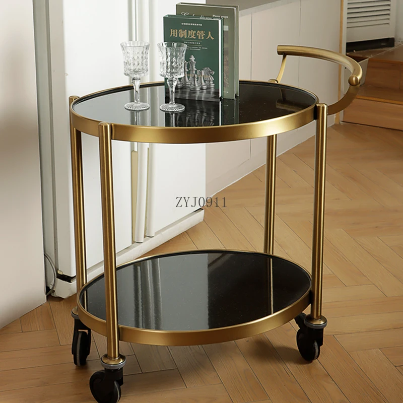 *Cleaning Cart Housekeeping Large Metal Wheels Rotating Trolley Tool Multipurpose climatiseur air froid puissant Portable Wagon