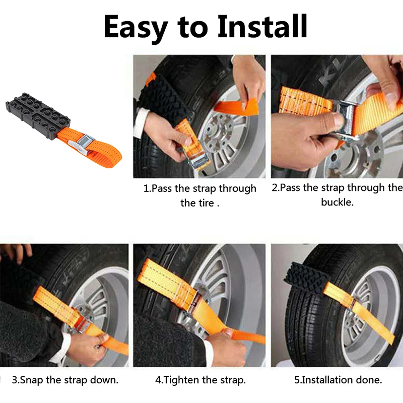 Tire Traction Mats For Car Vehicle Snow Escape Tracks Wheel Pad Winter  Emergency Stuck Tool Device Anti Skid Snowboarding - AliExpress