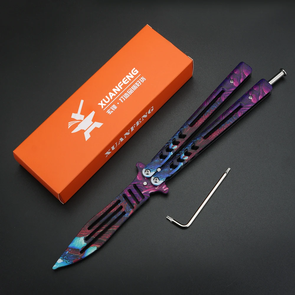 Butterfly Butterfly Knife Butterfly Knife Training Butterfly Knifes Sharp Folding Aliexpress