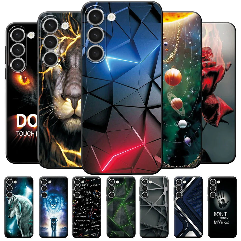 Per Samsung Galaxy S23 Ultra Case Galaxy S23 Cover Silicon Cute Soft Tpu Phone Case Per Samsung S23 Plus + S23 Ultra Funda Coque