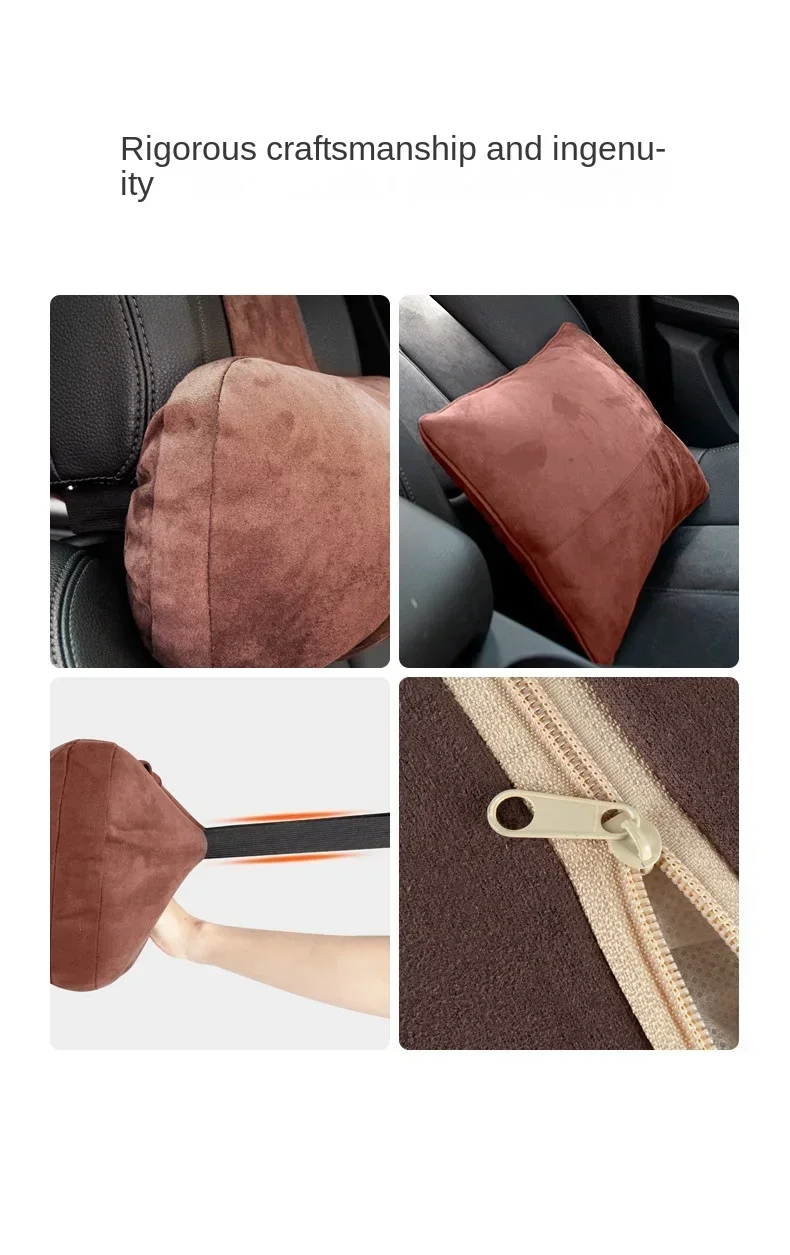 2PCS Auto Kopfstütze Nackenstütze Sitz/Maybach Design S Klasse Weiche Universal Einstellbare Auto Kissen Nackenstütze Kissen hohe Qualität – Detail 18