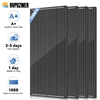 Panneau solaire rigide RVPOZWER 12,8 V 100 W, cellules solaires de type N 18BB, panneau solaire monocristallin en silicium, étanche, camping/maison/camping-car 2