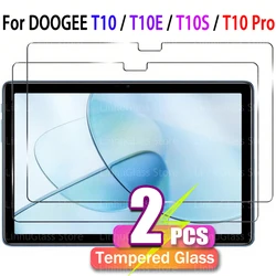 Premium HD Clear Tempered Glass Screen Protector - Anti - Fingerprint & No - Bubble Finish for 10.1 Tablets (2PCS Tempered Glass)