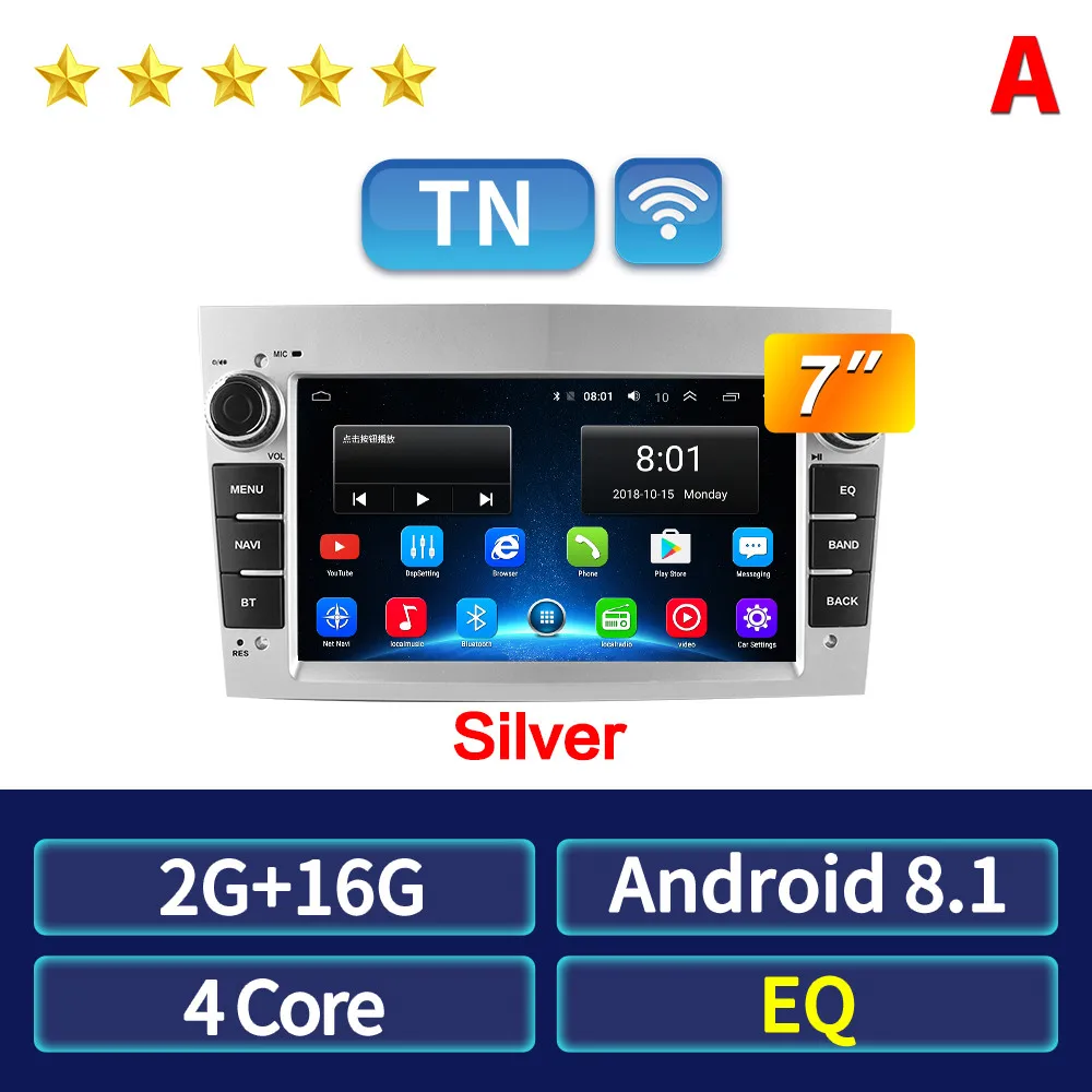 4G Android Car Radio Multimedia Video Player For Opel Astra Antara Vectra Corsa Zafira Meriva vivara Vivaro Navigation GPS 2din car movie player