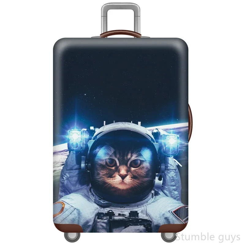 신축성 있는 방진 수하물 커버 보호용 긁힘 방지 탄성 수트케이스 슬리브 모든 여행에 필수품 18-32인치