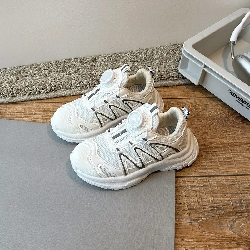 Breathable Mesh Kids Basketball Sneakers for Girls and Boys