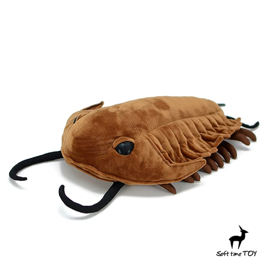 Trilobite Alta Fedeltà Anime Redlichia Plushie Redlichiida Peluche Realistici Animali Antichi Simulazione Bambola Di Pezza Regalo
