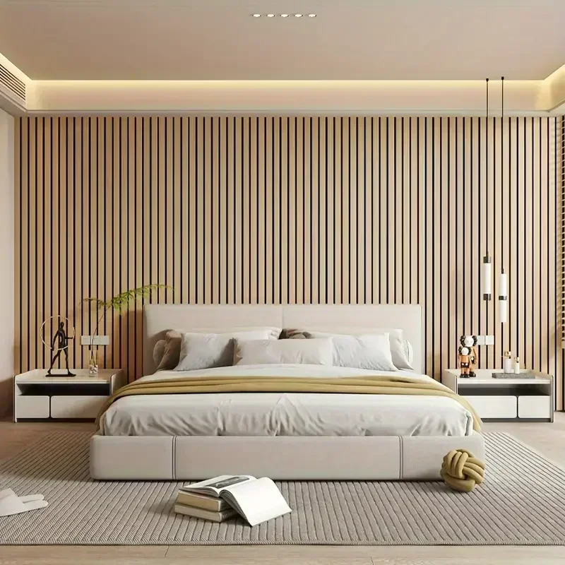 Self-adhesive Waterproof Thickening Partition Wallpaper 3D 40cm Grille Wall Sticker Background Wall Decoration Wallboard