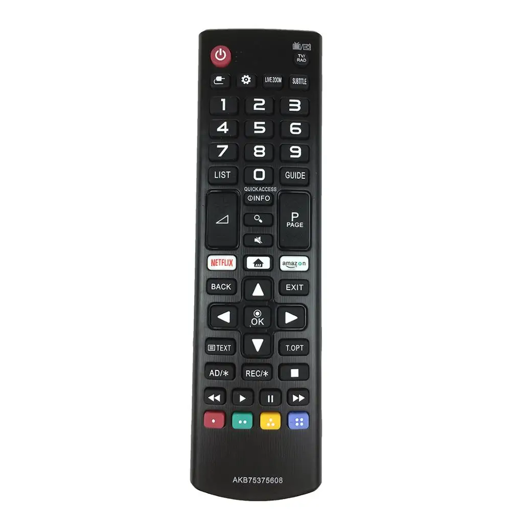 Telecomando Per Lg Akb75375608 Con Netflix Amazon Per Lg 2018 Smart Tv 32 Lk6100 32 Lk6200 43 Lk5900