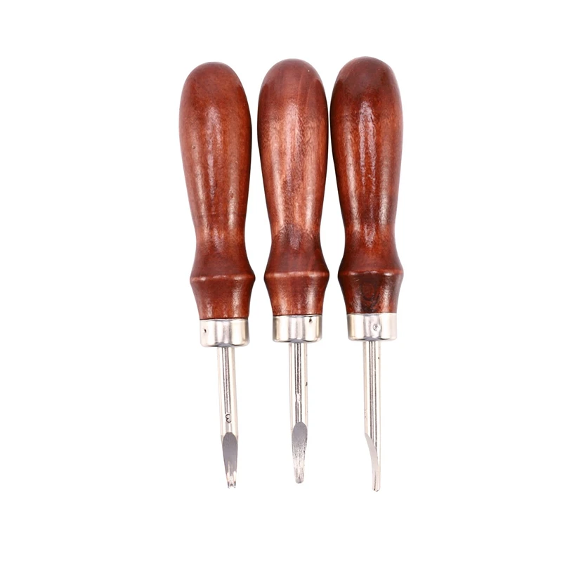 

Edge Beveler Edge Skiving/Polishing Tool Belt Makers Leather Craft Diy Tools 0.8/1/1.2Mm