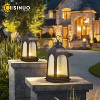 Grand Patio Outdoor Post Light Hardwire Landscap Floor Lantern Weather Resistant Walkway Lighting for Driveway Lawn Patio Garden 1