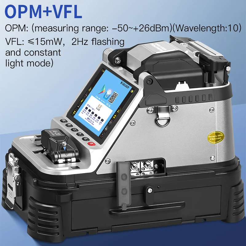 COMPTYCO AI-20/AI-30 광섬유 융착접속기 다국어 지원 6모터 SM/MM 광섬유 코어 융착기 내장 OPM VFL