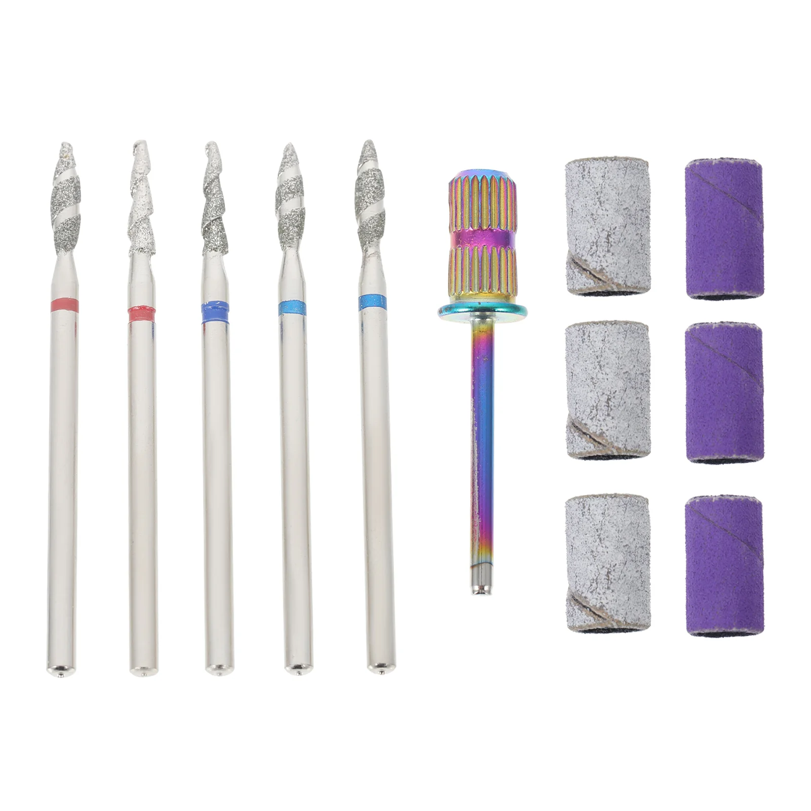 

Nail Polisher Polishing Heads Manicure Drill Grinding Diamond Bits Grooming Kit File Tools Pedicure Machine Sturdy