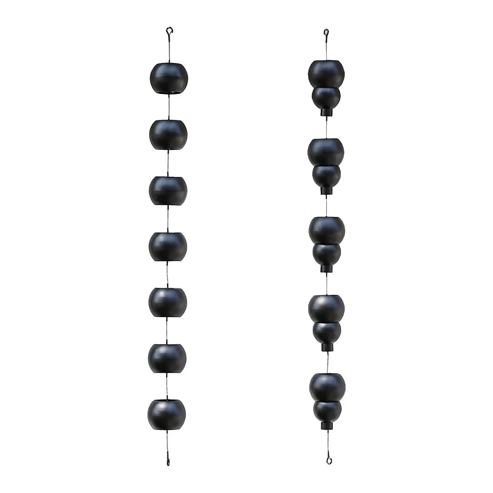 Rain Chains for Gutters Downspouts Easily Install Decorative Rainwater Diverter for Villa Home Backyard Housewarming Gutter