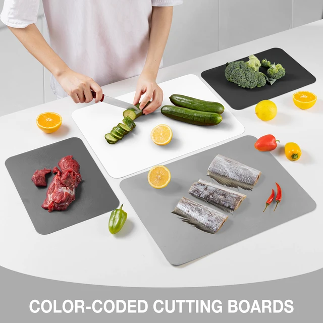 8 Pieces Plastic Cutting Boards 2