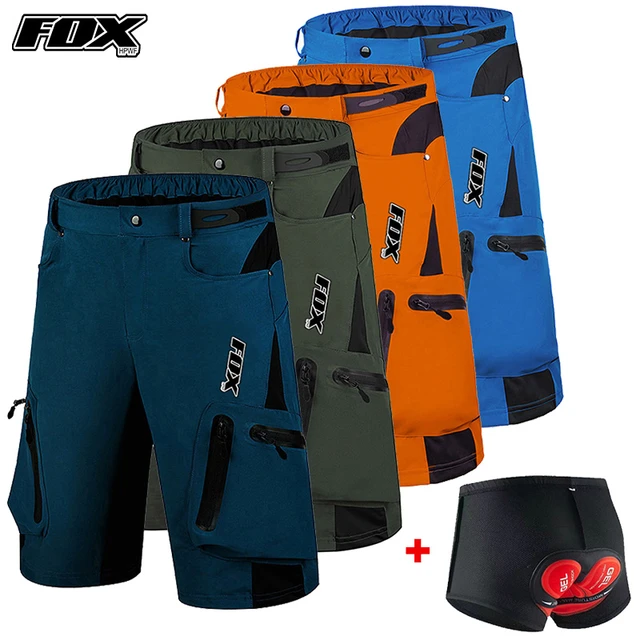 The Enduro - Pantalones cortos de ciclismo MTB Off Road para hombre con  pantalones cortos acolchados ClickFast con tecnología Coolmax