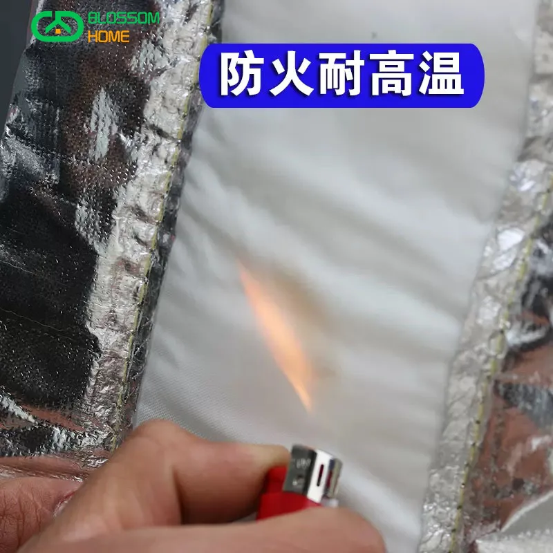 Automobile Exhaust Pipe Cloth Insulation and High Temperature Resistant  Cloth Ceramic Glass Fiber Belt Thickness 10mm