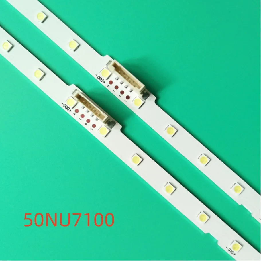 100% nový 2pcs/kit LED proužky pro Samsung 50 TV UE50NU7092U UE50NU7442U UE50RU7475U UE50NU7400 UE50NU7402 UE50NU7405 UE50NU7409