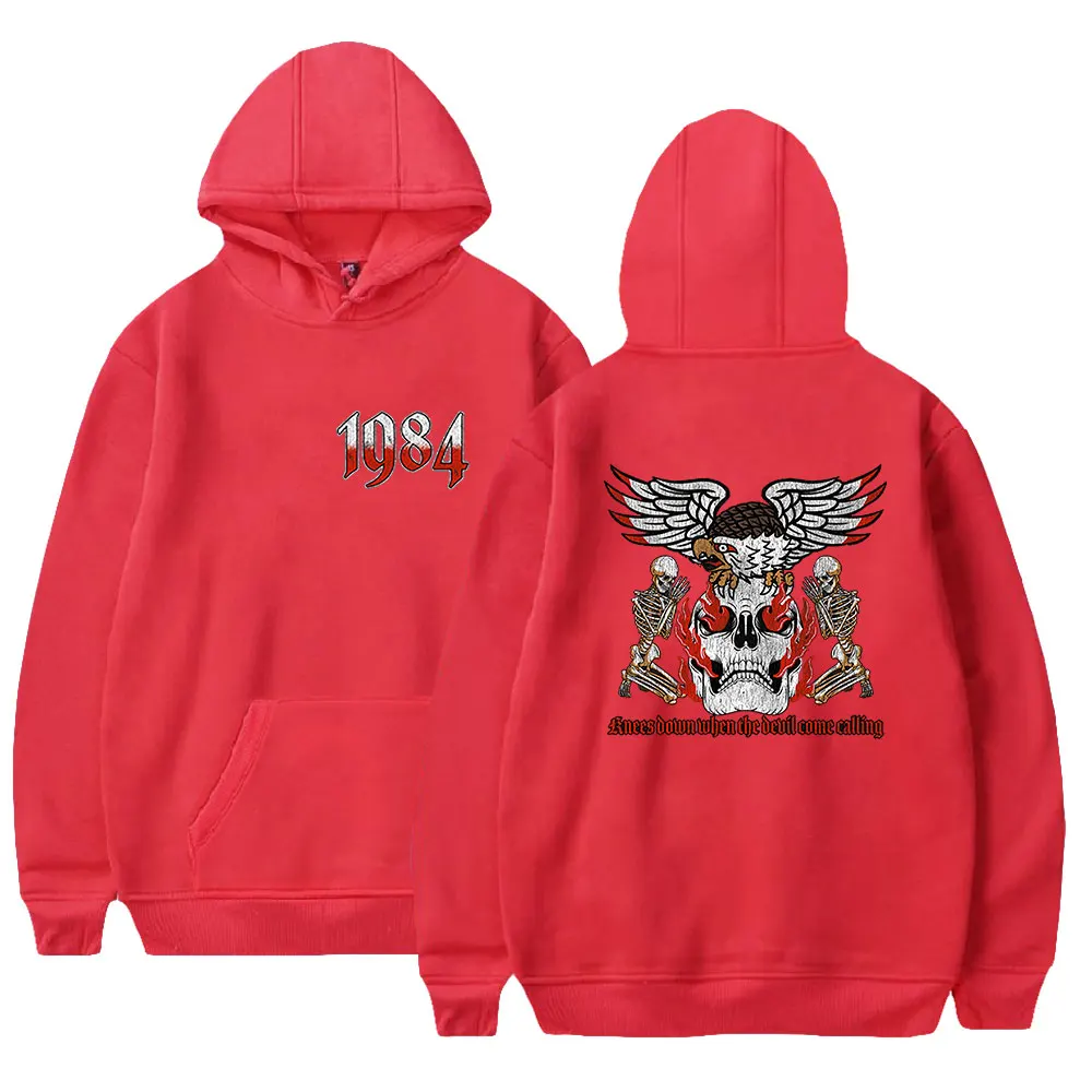 Jelly Roll 1984 Eagle Merch Hoodie Unisex Long Sleeve Women Men Hooded Sweatshirt Casual Style Hip Hop Clothes