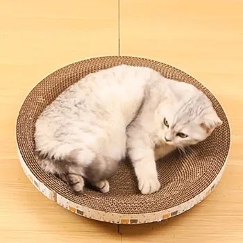 Cat Scratcher Bed Bowl 1