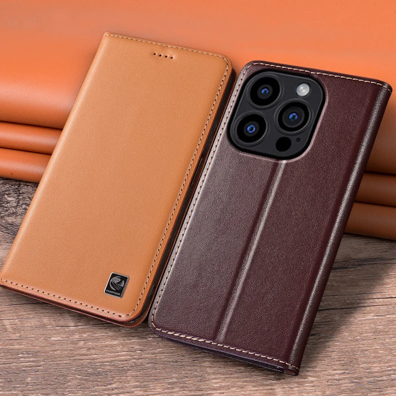 Handcrafted Leather Case for iPhone 17 Air – Slim, Lightweight, MagSafe Compatible Buckler St