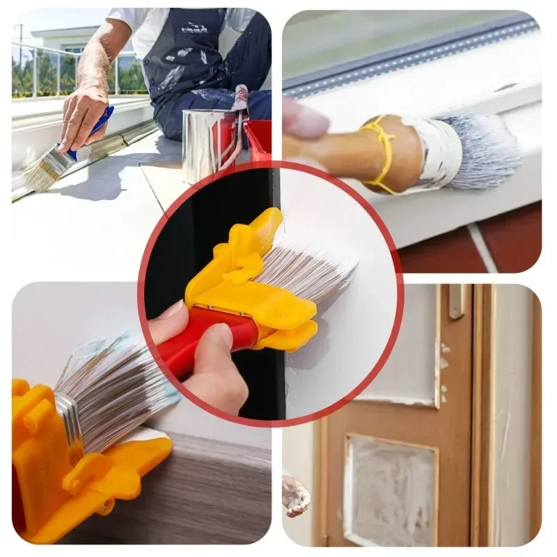 Paint Brushes 3/1PCS Portable Wall Brush Edge Trimming Inner Wall Concealed Corner Brush Handhold Tool
