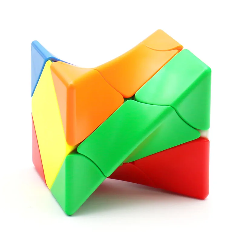 QiYi Twisty Skewb V2 매직 큐브 전문 퍼즐 스티커리스 성인 청소년 지능 장난감 두뇌 티저 초보자 속도 향상