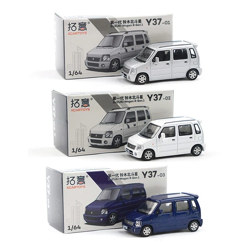 1:64 Suzuki Swift Wagon-R Diecast Alloy&Plastic Model Car 2