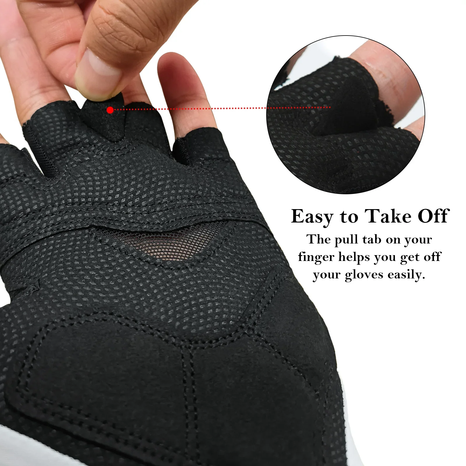 YKYWBIKE Cycling Gloves MTB Bike Gloves Sports Half Finger Sports Riding Goves Men Breathable Shockproof Bicycle Gloves 304 5